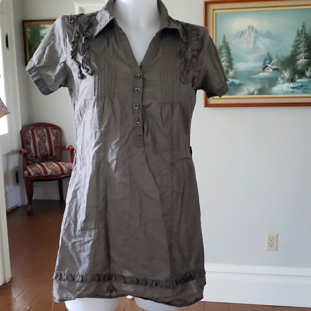 Collar Frill Blouse
